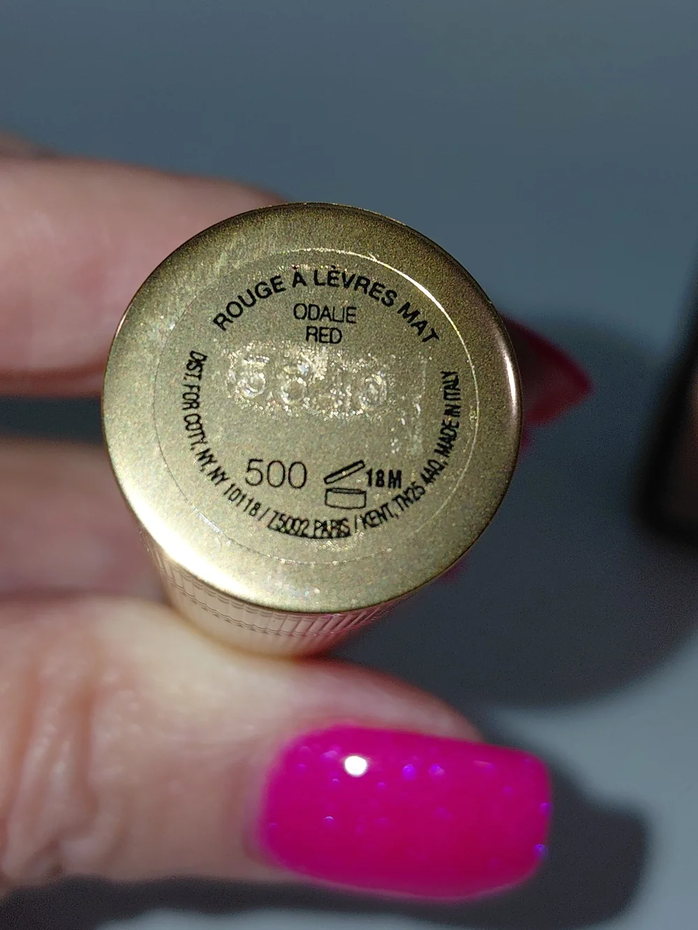 NIB Gucci Rouge à Lèvres Mat Lipstick — Odalie Red 500 (Red)